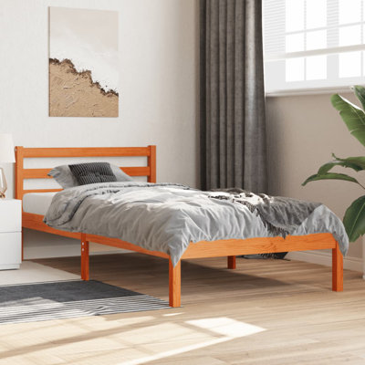Sadye Solid Wood Bed