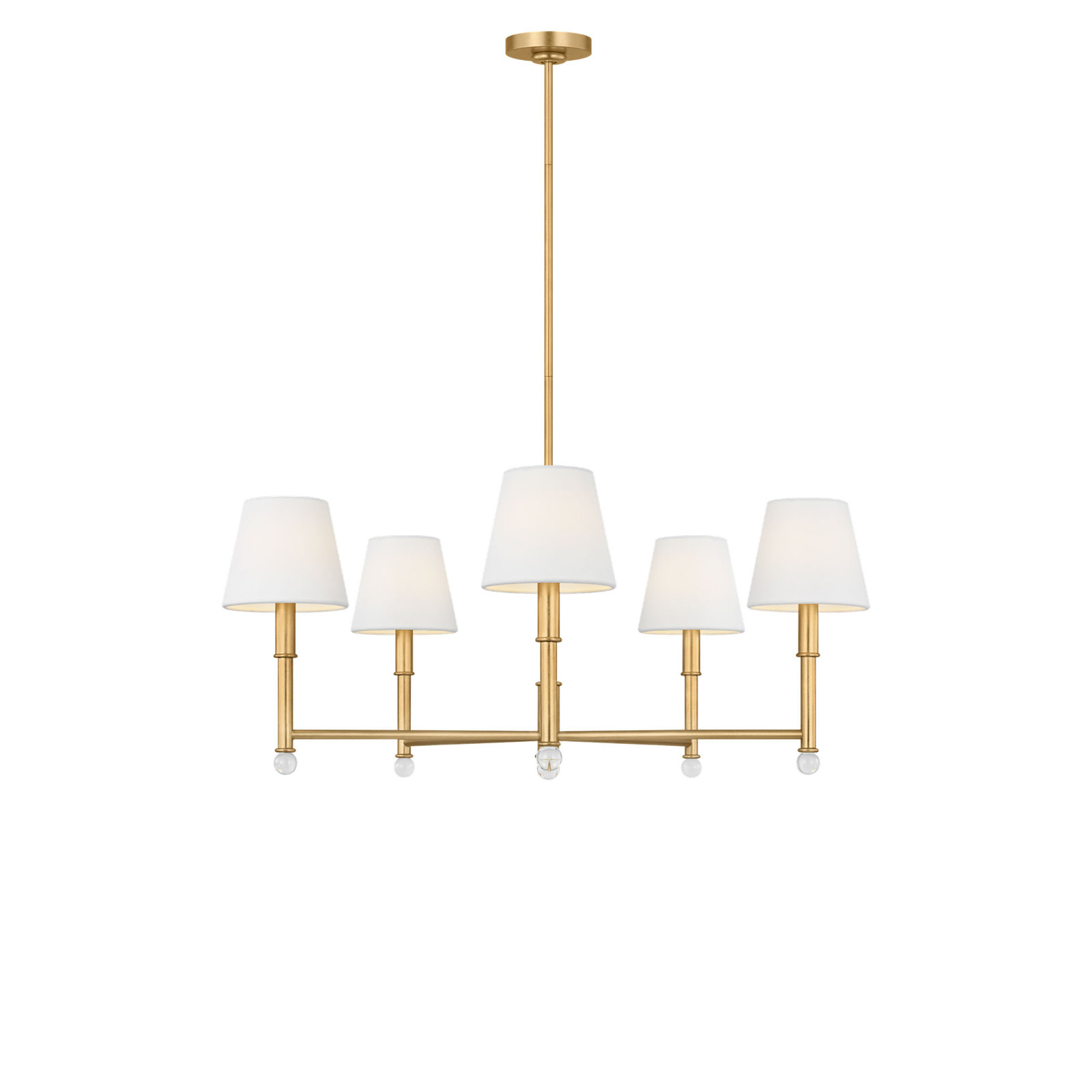 Greard Chandelier, 5 Lights, 60.38" H x 33.13" W  x 33.13" D
