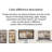 Creamy Style Cherry Wood Double-tier Coffee Table-1803666074