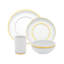 Domo Gold Porcelain Salad/Dessert Plate-14058555