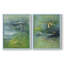 Impression encadrée Peaceful Diptych I-Premium - prêt à être accroché - pas de clous requis - pas de clous requis-1893705082-1893705079
