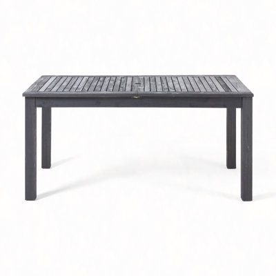 Outdoor Expandable Acacia Wood Dining Table