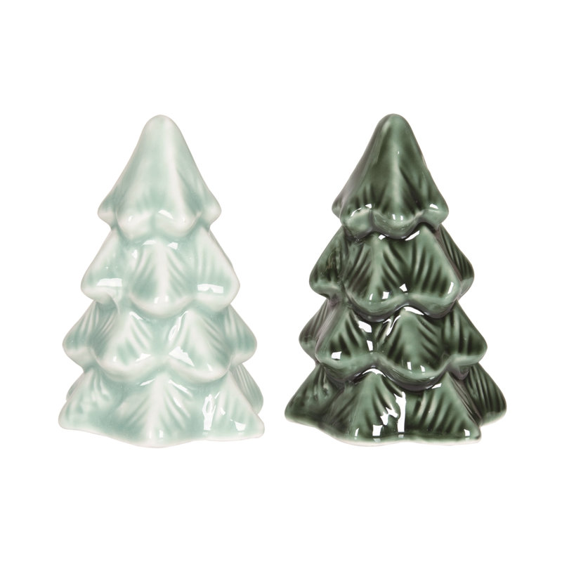 Ceramic Iridescent Holiday Salt and Pepper Shaker Set of 2 Perfect for Christmas Table Decor Multicolored Shakers Ideal for Indoor Use Great for Gift Giving and Hostess Gifts Unique Holiday Touch