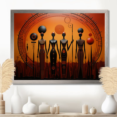 «African Tribal Rhythms I», art mural africain