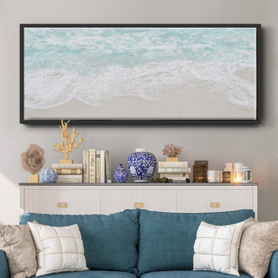 Bord de mer - toile encadrée