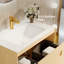 Ensemble de meuble-lavabo simple 30 po avec surface solide Lina