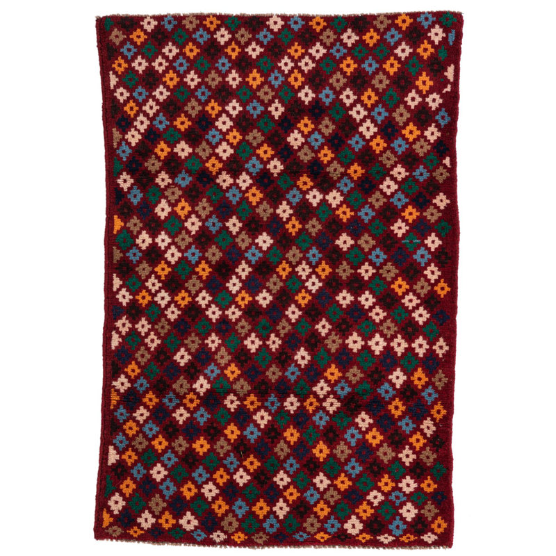 Tapis bordeaux Nunez