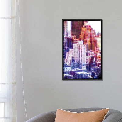 « new yorker », impression sur toile