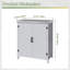 79x43x91cm Wooden Garden Storage Shed