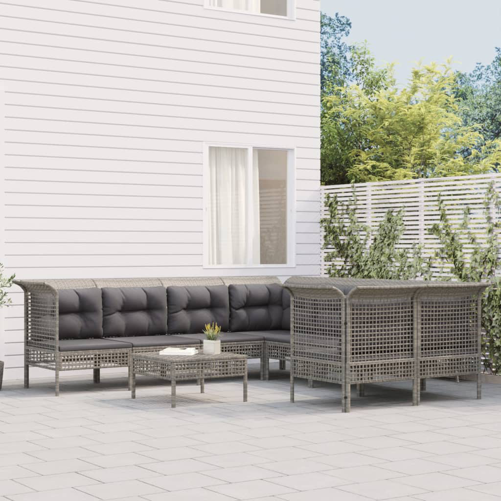 Gartenecksofa Douthett mit Kissen