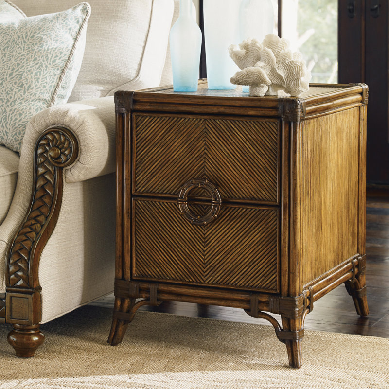 Bali Hai Bungalow Chairside Chest