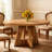 47 Inch Wood Dining Table Round Dining Table-1499528873