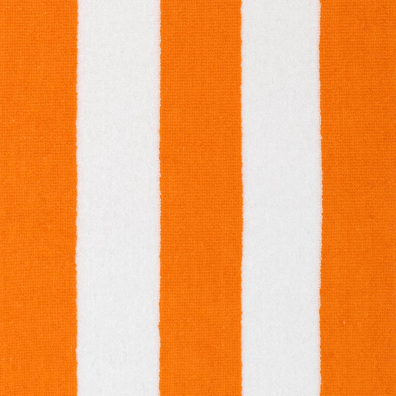 Très grande serviette de plage 100% coton Dovecove, Orangé