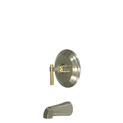Milano Single Handle Wall Mounted Tub Spout