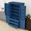 Armoire de cuisine 72 po Farmhouse Shaker avec tablettes réglables, 3 tiroirs et plateaux coulissants-633612478