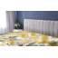 Drap-housse Ambesonne Floral Eucalyptus_ Chevron botanique_ Moutarde et vert laurier-95977685