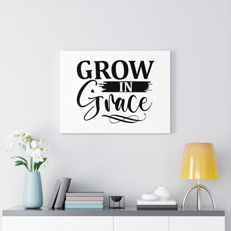 In Grace - Wrapped Canvas Print, 30cm H x 41cm W