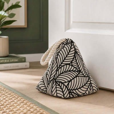 Jungle Print Cotton Weighted Floor Stop