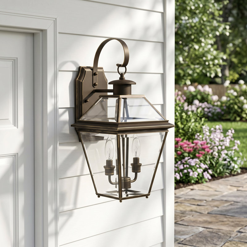 Calais Wall Light, Antique Bronze