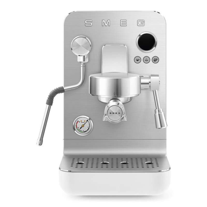 SMEG Espresso Manual Coffee Machine, White