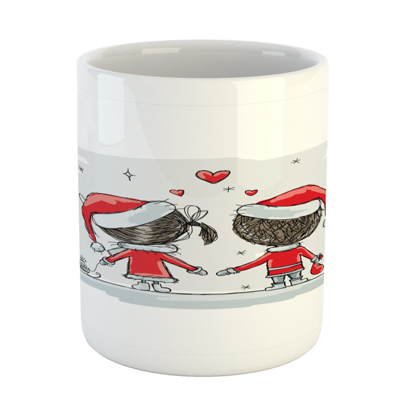 Grande tasse à café d’amour collègues