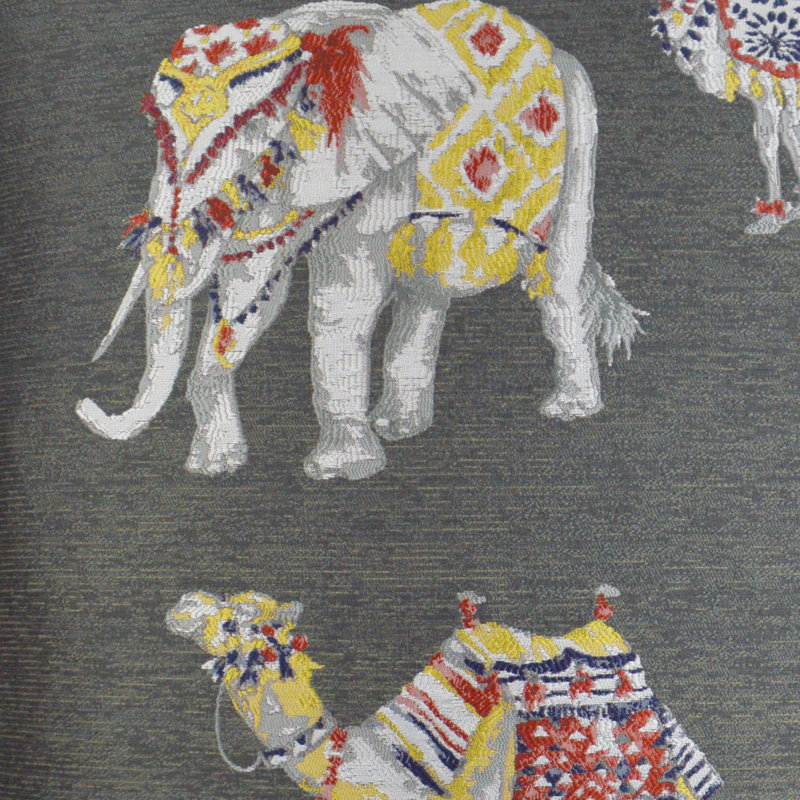 Animal Show Reversible Throw Pillow