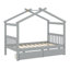 Lit en bois de pin massif avec tiroirs-2096961652