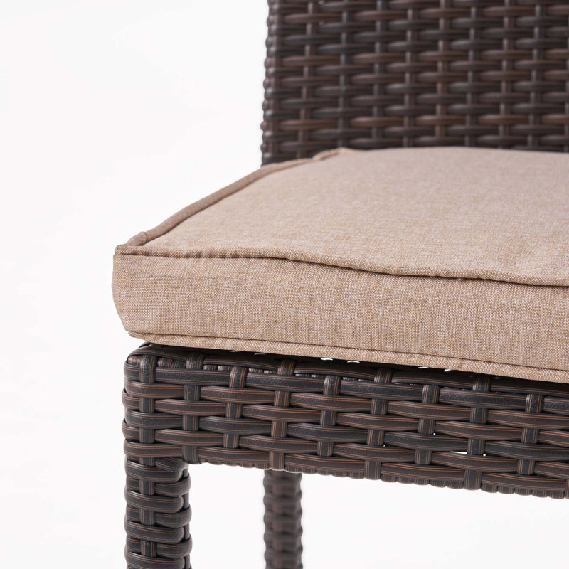 Chaise sans accoudoirs San Pico, 1 pièce avec coussin
