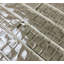 Metro Cubes 1 in. x 12 in. Textured Glass Straight Edge Trim Decorative Kitchen & Bathroom Wall Tile-36935944