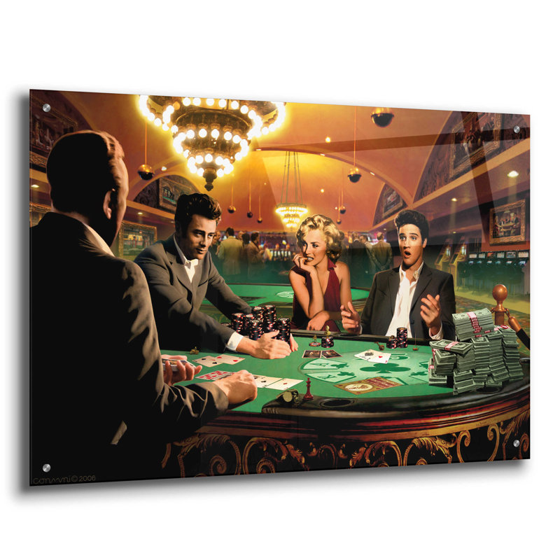 Royal Flush par - Impression sans cadre, H 24 po x l 36 po x P 0,2 po