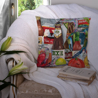 New Orleans Outdoor Throw Pillow