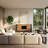 Togut 64.5" Sideboard with High Gloss Finish-1435795203