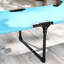 Blue Folding Chaise Lounge Chair With Adjustable And Sunshade, Ideal For Hiking Adventures Patio , Design Sunshade Relaxation