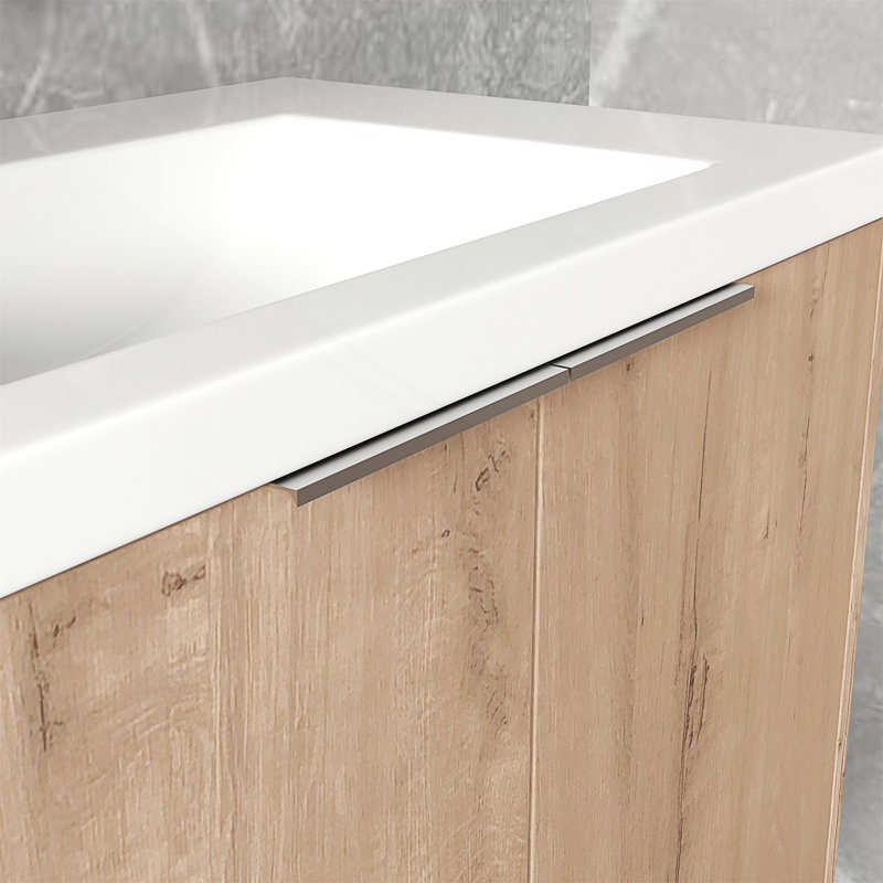 Meuble-lavabo mural 30 po avec lavabo et armoire d'appoint 30 po