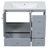80 18'' Single Bathroom Vanity with Top