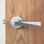 Flat Privacy (Bed & Bath) Door Lever with Round Rosette-963675601