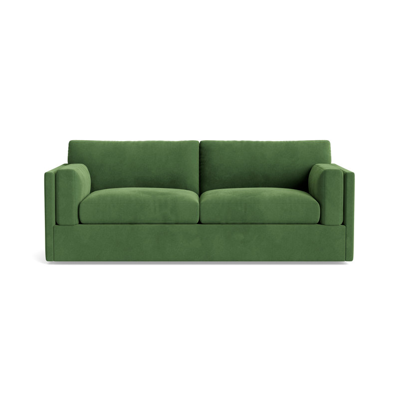 Fairfax Sofa (85"), Performance Velvet - Ivy