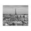 Toile de Paris en noir et blanc, paysage urbain époustouflant-1257391492