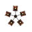 Gattis 5 - Light Dimmable Geometric Chandelier