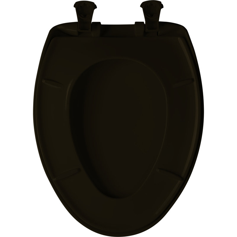 Elongated Toilet Seat and Lid, Americana Brown