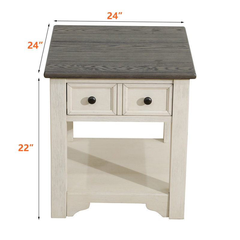 Table de chevet 1 tiroir Yaziel