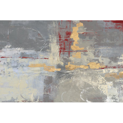Missing You Red Crop by Silvia Vassileva - Wrapped Canvas Painting