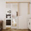 Porte de placard coulissante à miroir 80 po-99697266