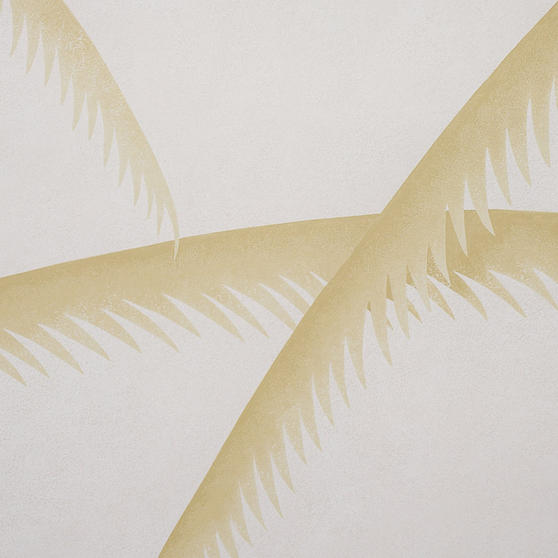 Papier peint Deco Palms, Or