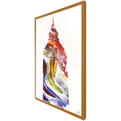 Swirly Ben - Single Picture Frame Print