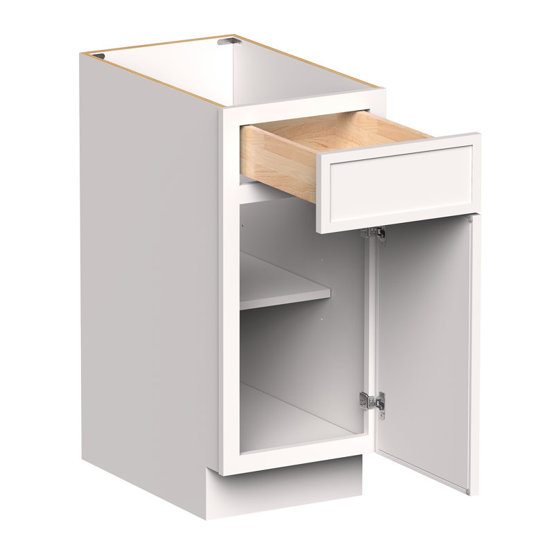 Armoire de cuisine standard l 15 po x P 24 po x H 34,5 po prête à assembler Casainc, 15"