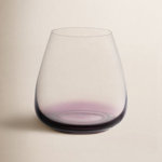 JoyJolt Black Swan Stemless Wine Glass