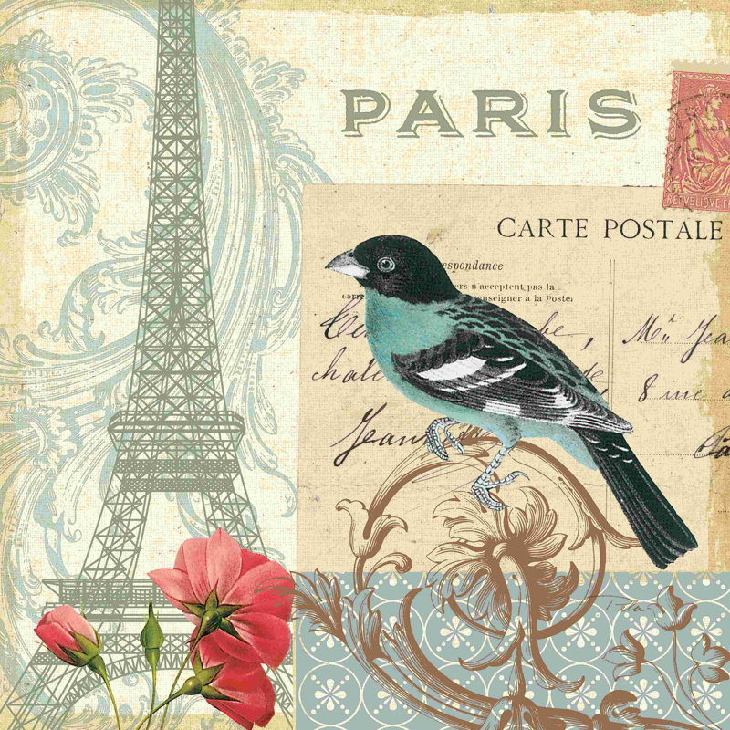 «Memories I» par Pela - reproduction sur toile tendue, L 12 po x H 12 po
