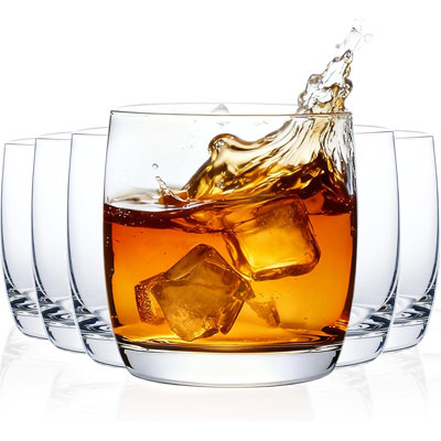 Ensemble de 6 verres à whisky en verre bourbon de qualité supérieure