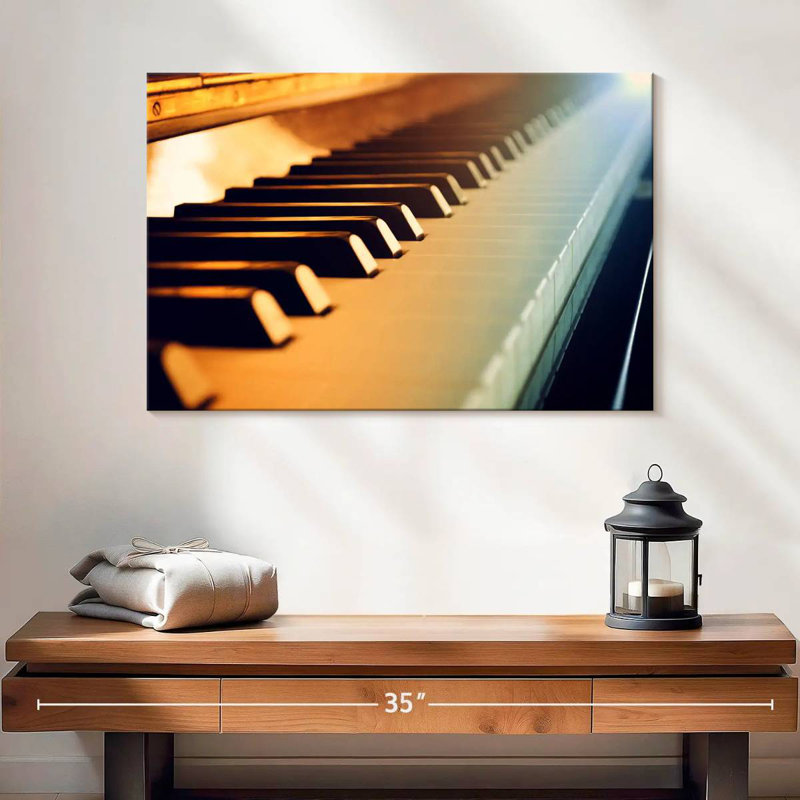 Abarca Morning Piano, H 8 po x l 12 po